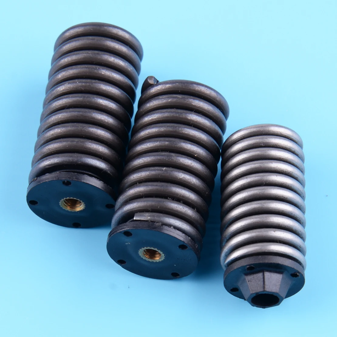 LETAOSK 3pcs AV Spring Buffer Mount Antivibe Cap Set Fit for HUSQVARNA 362 365 371 372 372 XP Chainsaw Parts Garden power Tool