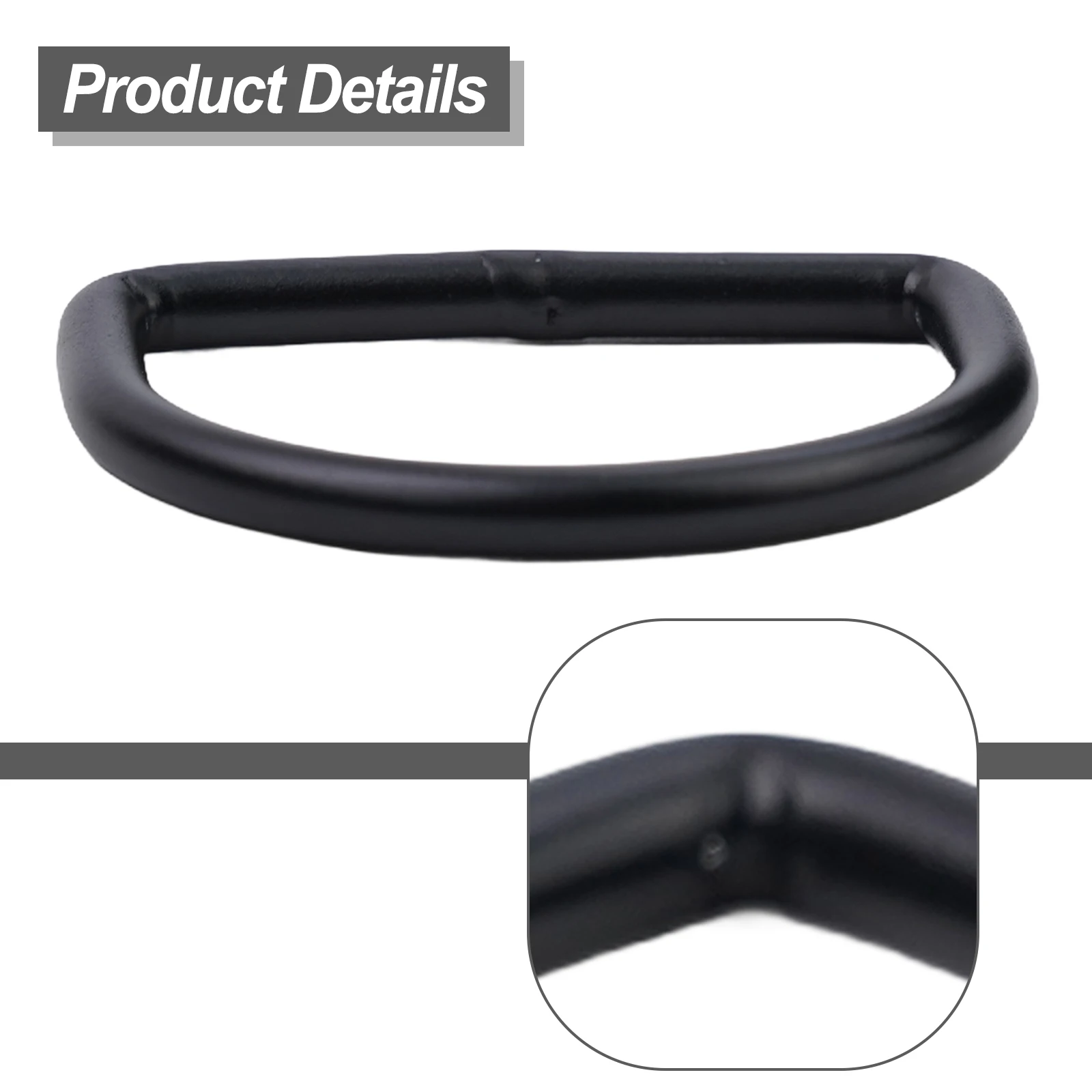 Scuba Diving Weight Belt D-Ring Back Flying Stopper Buckle Snorkeling Replace Accessories 6mm Aluminum