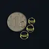 GOLDtutu Real 9K Gold Mini Earrings for Women, Fashion Jewelry, New Design, kj360, 2021 2
