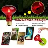 25W 40W 50W 60W 75W 100W E27 Poultry Heating Bulb Infrared Insulation Heating For Reptiles Plants Amphibians Pets Livestock Lamp 4