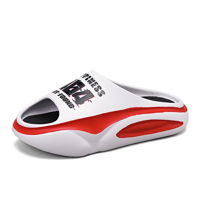 Pantofole antiscivolo per uomo Slip antiscivolo comode con suola spessa Pantofola per cursori in schiuma morbida per interni ed esterni_voghion.com