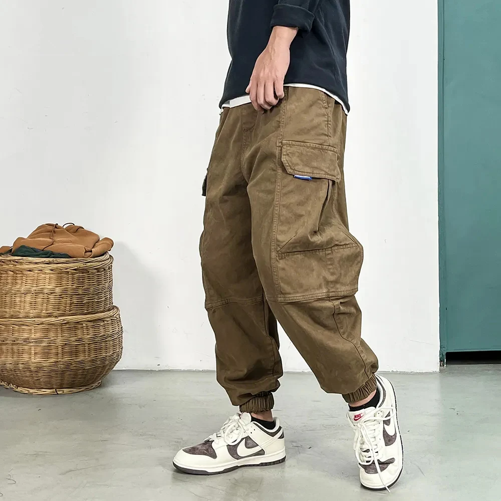 Men's Japanese Harajuku Casual Cargo Jogging Pants