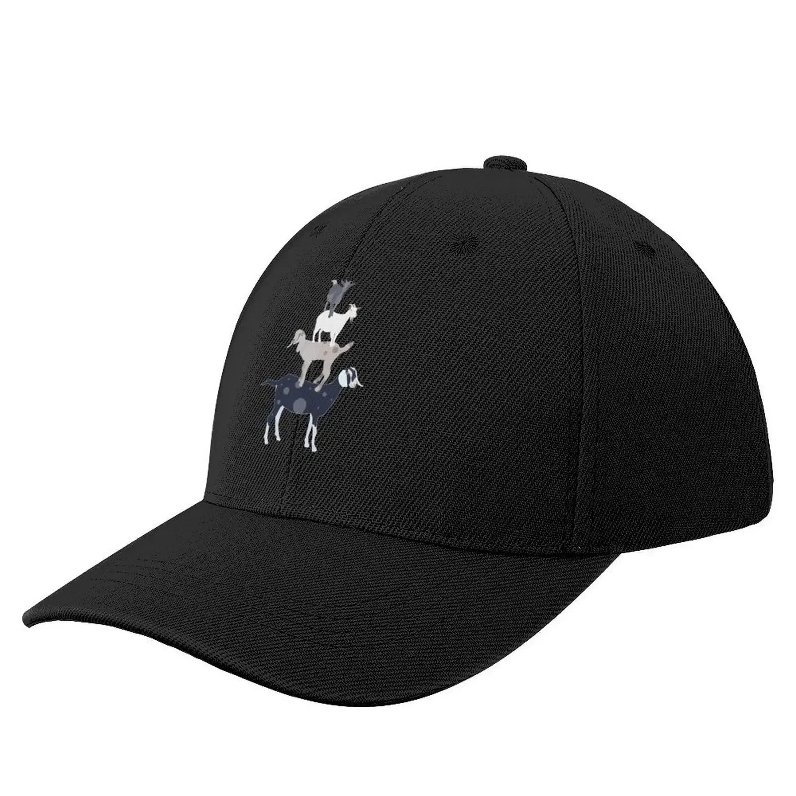 

Goat Stack Baseball Cap Vintage Snap Back Hat Caps Male Women's