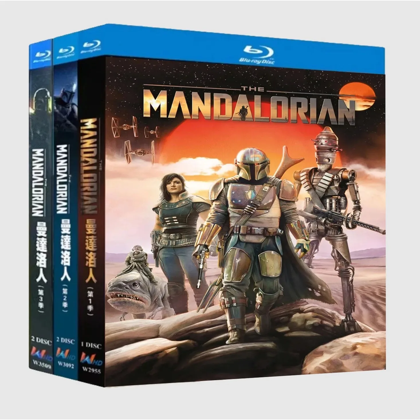 TheMandalorians Season 1-3 BD Movie TV Film 6 Disc All Region New Box Set Blu-ray  High Definition - 2