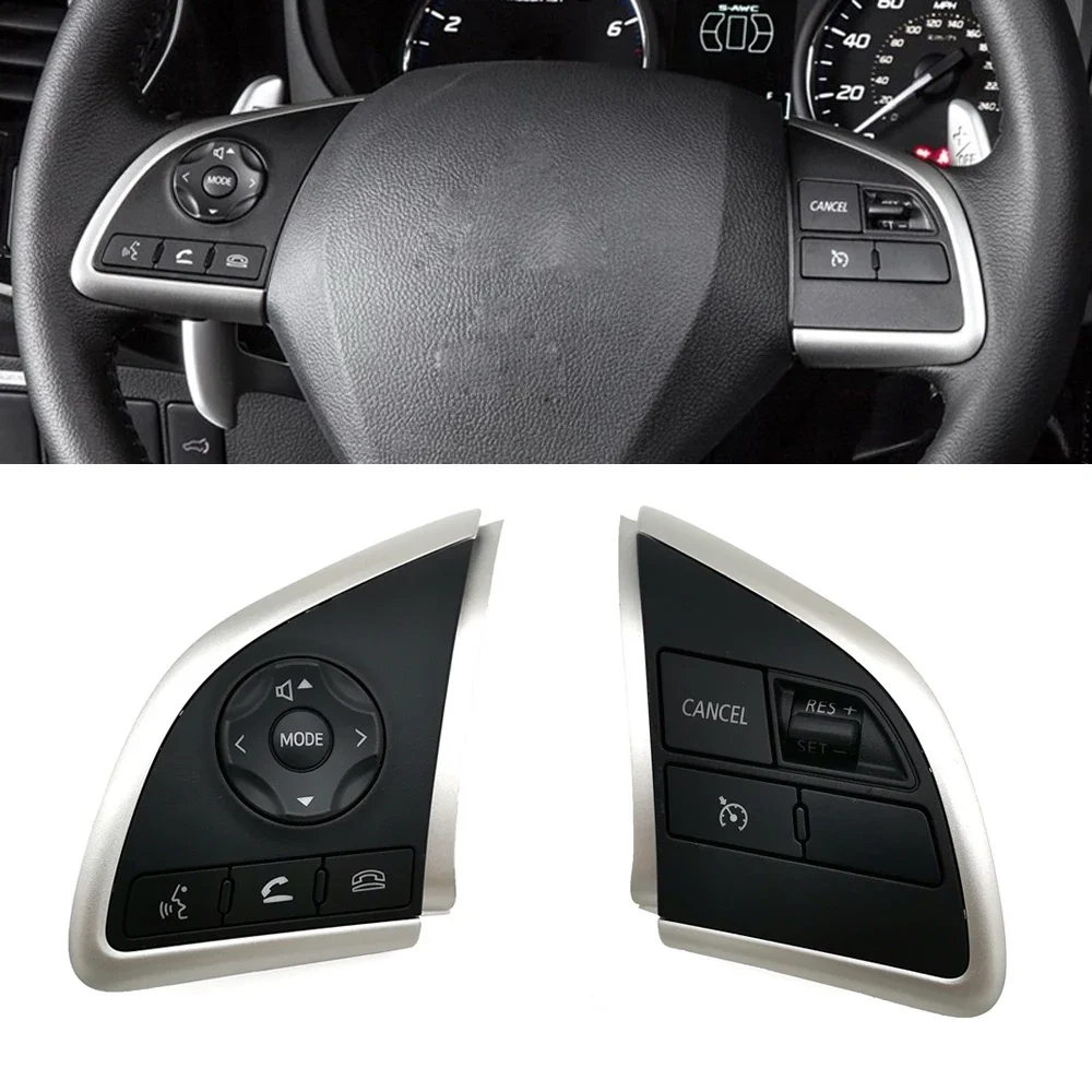 

Переключатель круиз-контроля громкости звука на руль для Mitsubishi Outlander 2013, 2014, 2015, 2016, 2017, 2018, 2019, 1 комплект