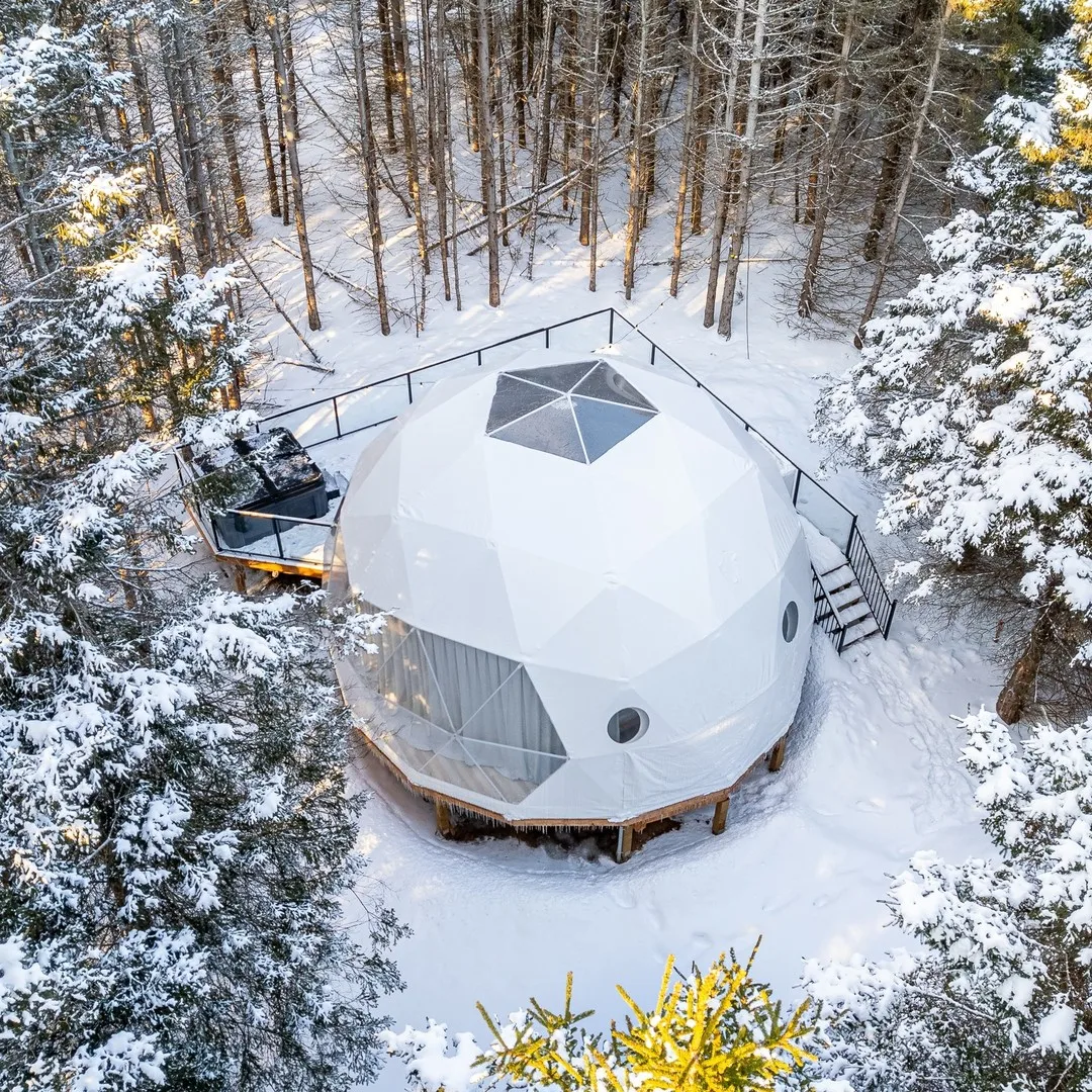 Luxury Transparent Geodesic Glamping Dome 3
