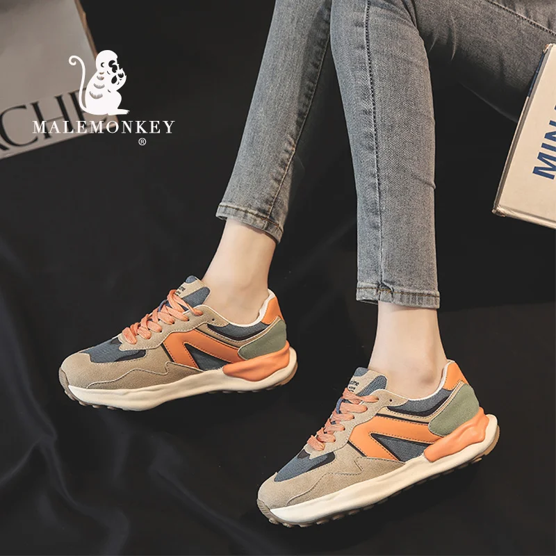 Women's sports shoes 2022 Spring Platform Vulcanize Sneakers Casual Running Shoes Non Slip Comfortable Lightweight Female Shoes|Women's Vulcanize Shoes| - AliExpress