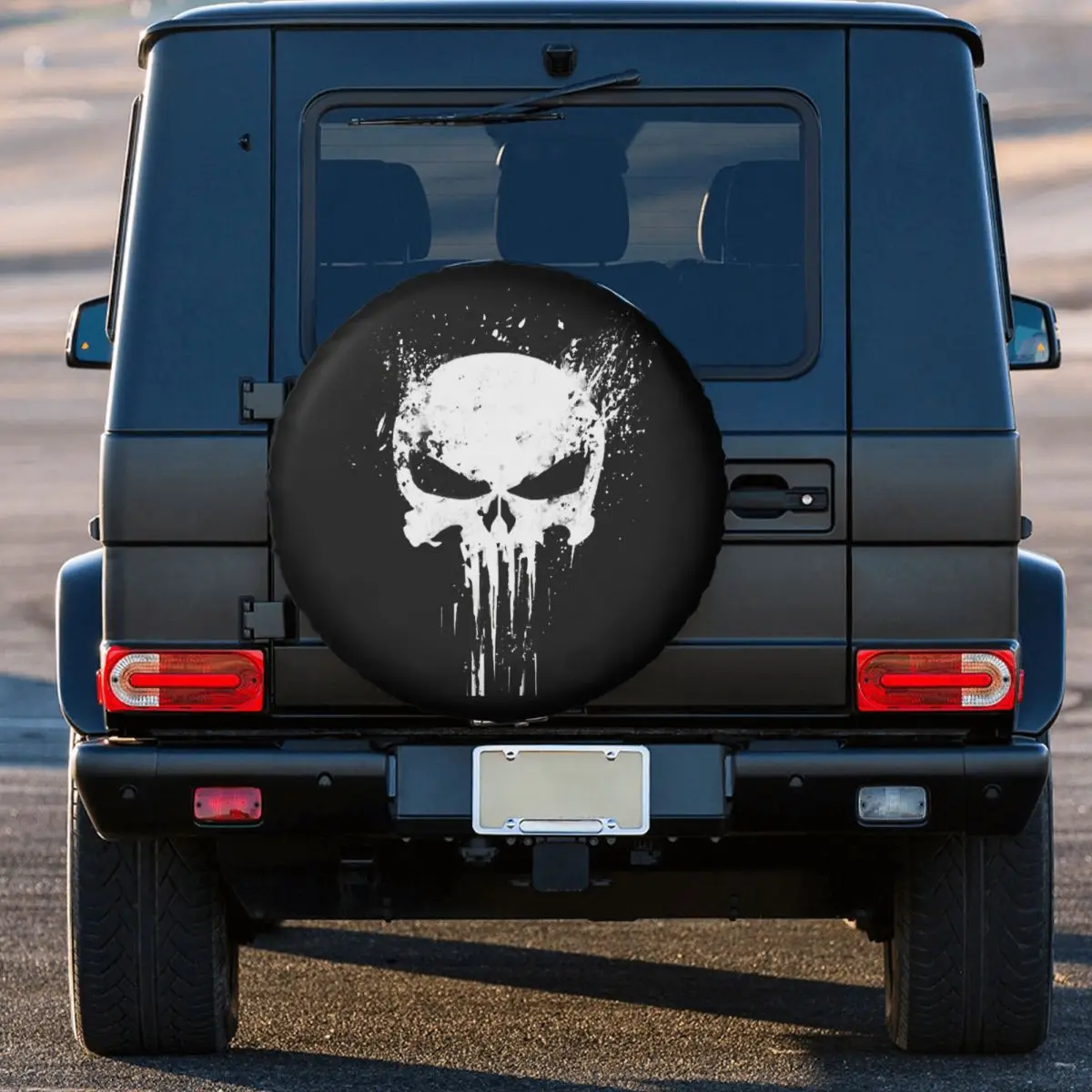 Skeleton Skull Spare Wheel Tire Cover Case Bag Pouch for Jeep Pajero Heavy  Metal Dust-Proof Vehicle Accessories AliExpress
