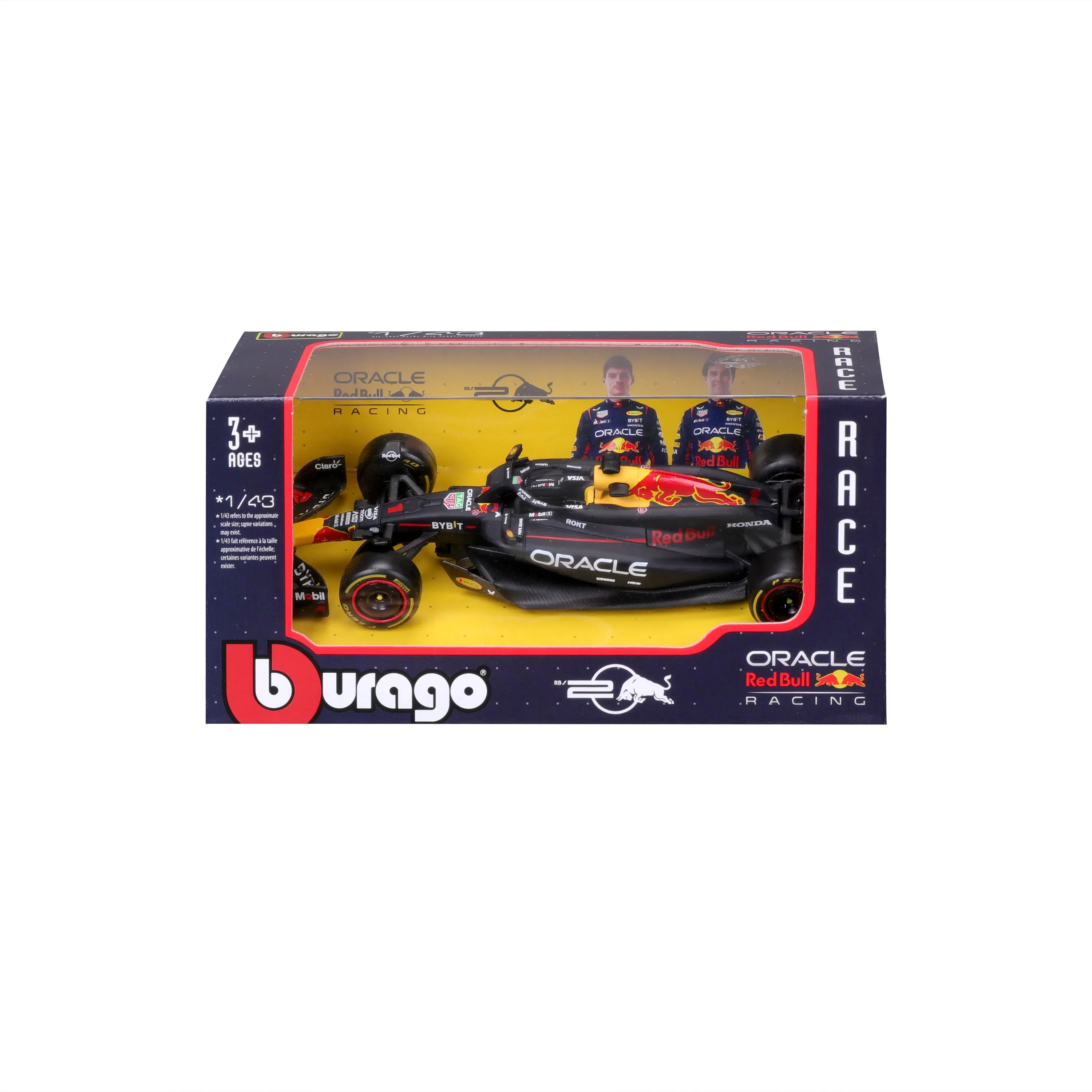 Bburago 1:43 F1 Red Bull Racing TAG Heuer RB20 2024 #1 Verstappen #11 Perez Alloy Car Die Cast Model Toy Collectible SF24 6