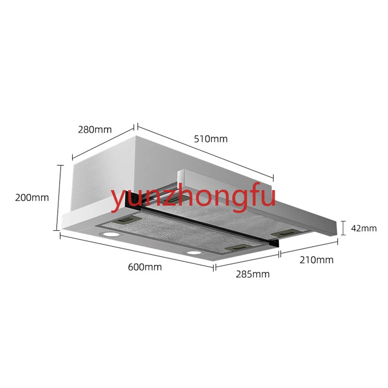 

Range Hood Apartment Mini Internal Circulation Filtration Purification Top Suction Home Kitchen Pull-out Large