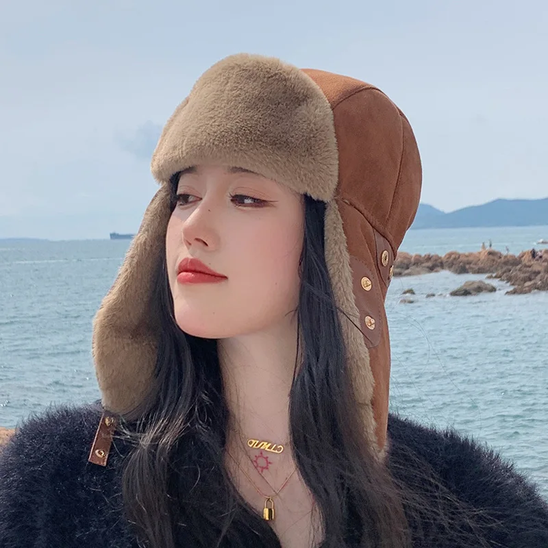 Windproof Ear Protecting Thickened Padded Hat 1