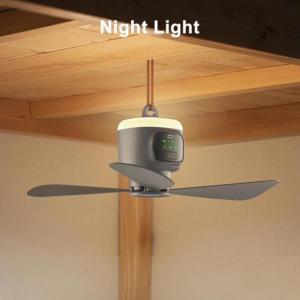 Portable Rechargeable Ceiling Ventilateurs Circuit dAir Refroidisseur