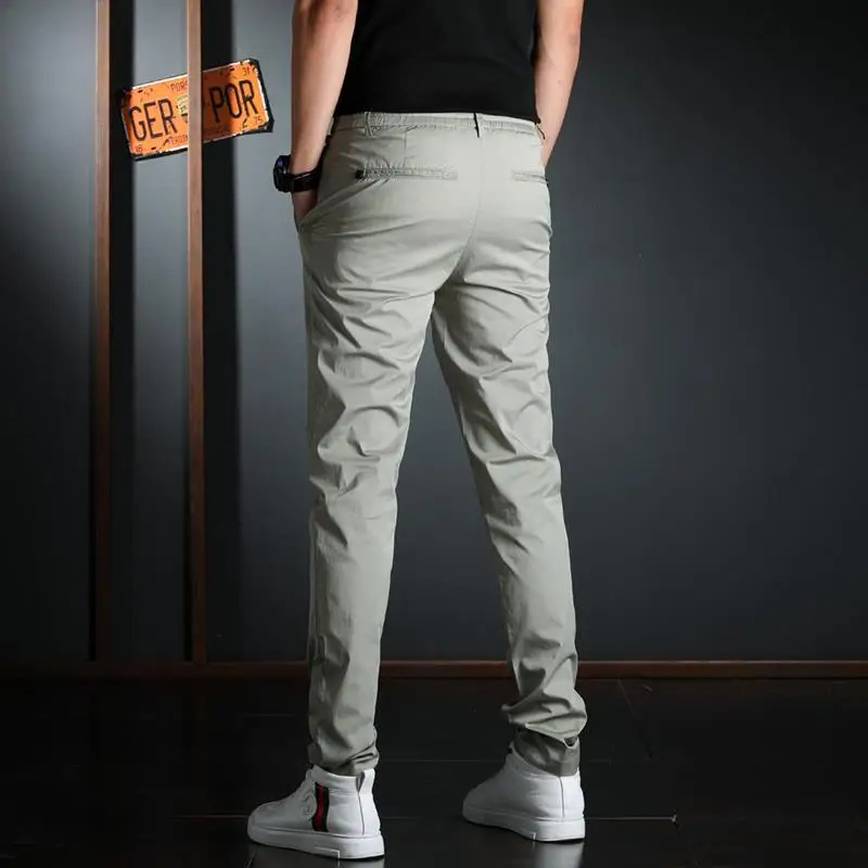 Men's Daily Casual Outdoor Hiking Climbing Fishing Slim Fit Ice Silk Workwear Cargo Jogger Pants Designer Clothes Trousers - Image 3