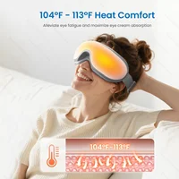 Eye Massager With Heat Smart Vibration Massager With Heat Airbag Compress Eye Mask Care Instrument Sleepping Eye Relax Fatigue 4