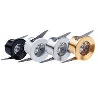 10pcs Mini LED Downlights Dimmable 1W 3W 100V-240V Jewelry Display Ceiling Decorations Recessed Cabinet DC12V Spot Lamp 1
