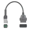 Faut Code Diagnostic Extension Adapter for BRP 6Pin MOTO For ATV/UTV Motorcycle OBD2 16Pin for Bombardier 6Pin Motorcycle Cable 6