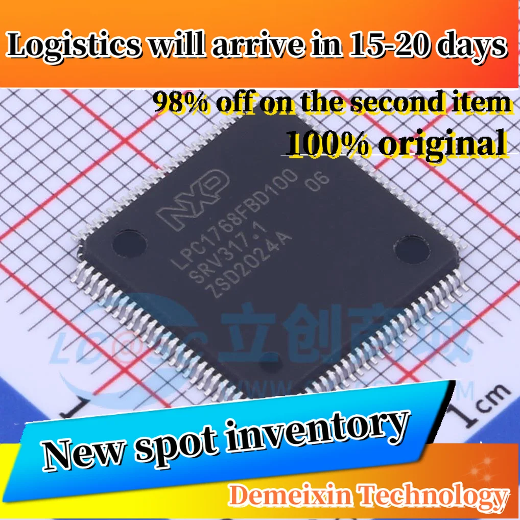 1PCS 100%Original LPC1768FBD100K LQFP-100(14x14) New in Stock