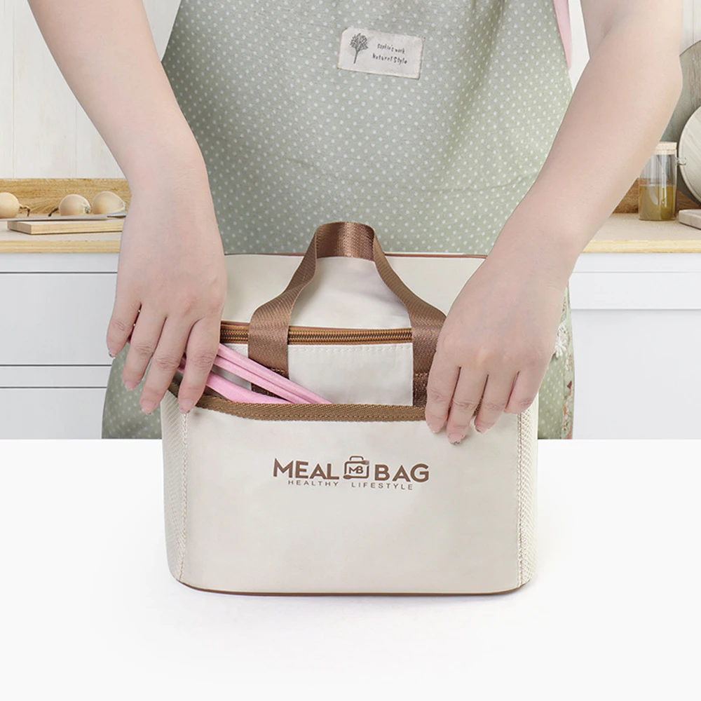 휴대용 도시락 가방, 보온 도시락 가방, 방수 어깨끈 보온 도시락 가방, 손잡이가 있는 도시락 가방, 신선도 유지 알루미늄 도시락 가방