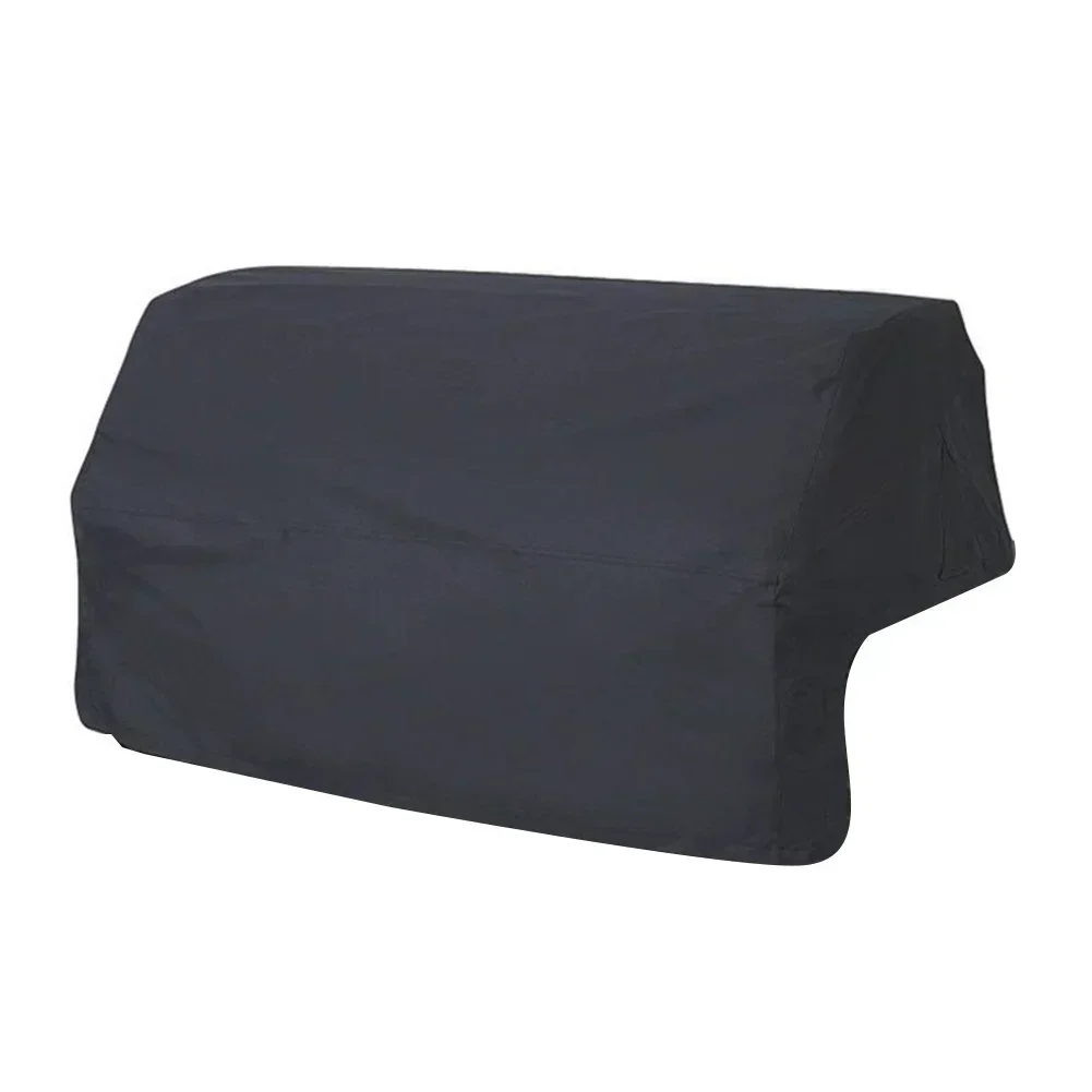 600D Oxford Cloth Cover BBQ Grill Cover Custom-colored Buckles Elastic Cords Laminated Backing Outdoor Camping