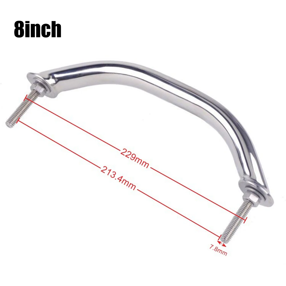 

Grab Handle Marine Grab Handle Boat Yacht 316 Stainless Steel 8.3'' Heavy Duty Boat Marine High Quality Material