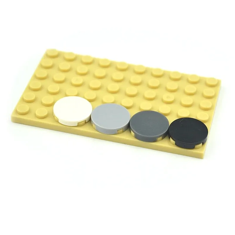 60 Stück MOC Ziegel 4150 Fliesen rund 2X2 Zubehör kompatibel mit allen Marken Bausteine DIY Bildung zusammengebautes Spielzeug 14769 – Detail 5