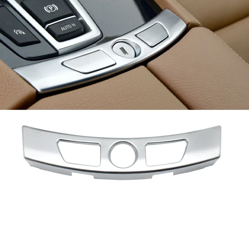

1 шт., серебристая декоративная панель для подлокотника 09-15 BMW 7 Series 730 740
