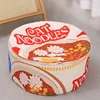 The New Winter Cartoon Ramen Cat Nest Love Warm Cute Semi-enclosed Cat Bed Can Be Opened And Washed 3