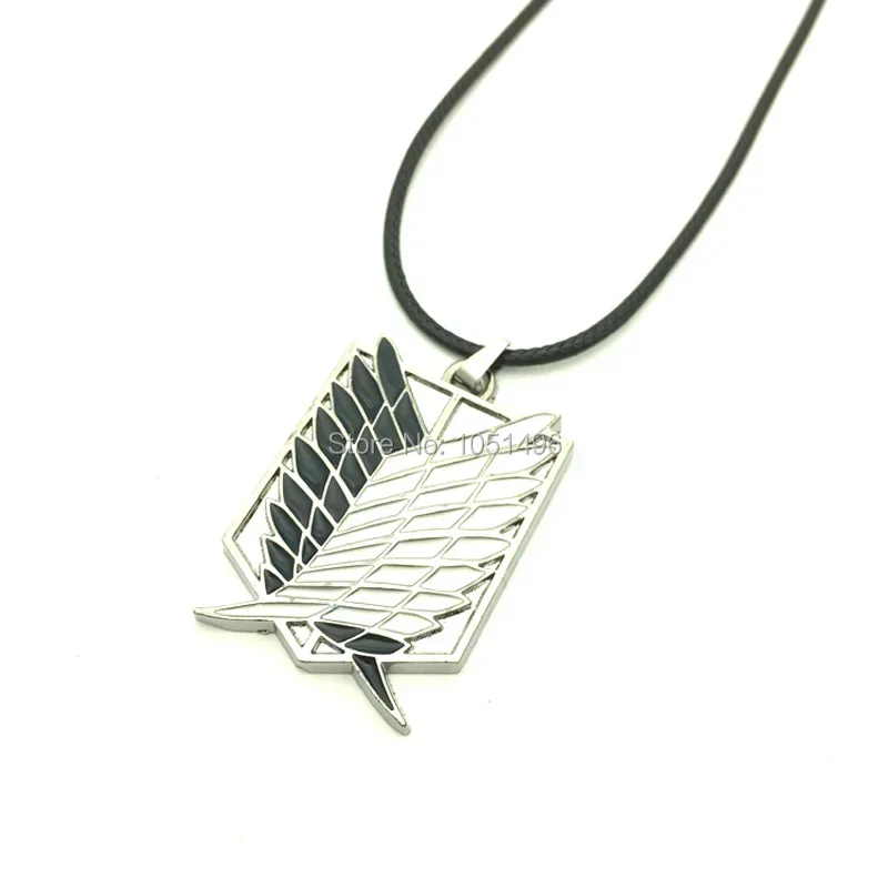 Attack On Titan Necklace Pendant Anime Necklace Game Necklace Scout Regiment Eren Pendants Anime Accessories