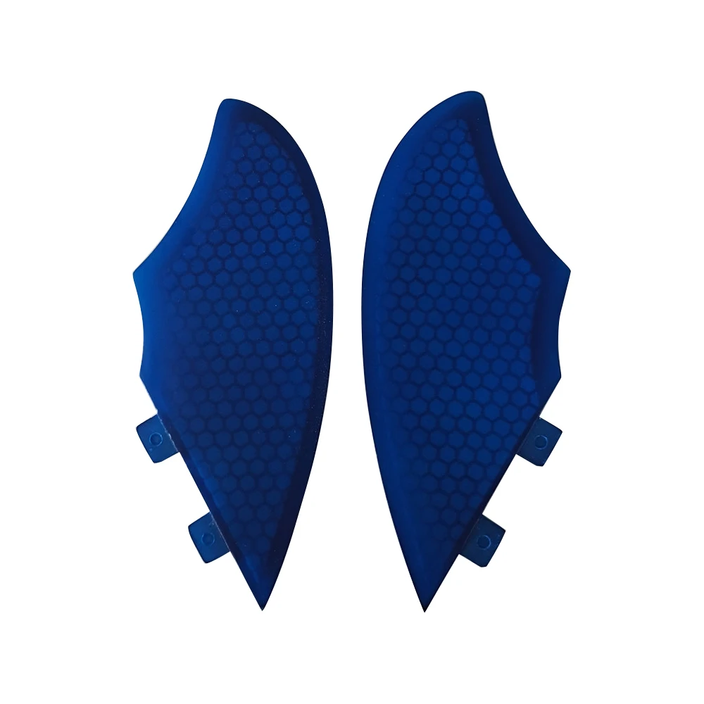 UPSURF FCS Keel Twin Fins FK Surfboard Side Fins Honeyconb Fiber Top Performance Surf Double Tabs Twin Set For Surfing