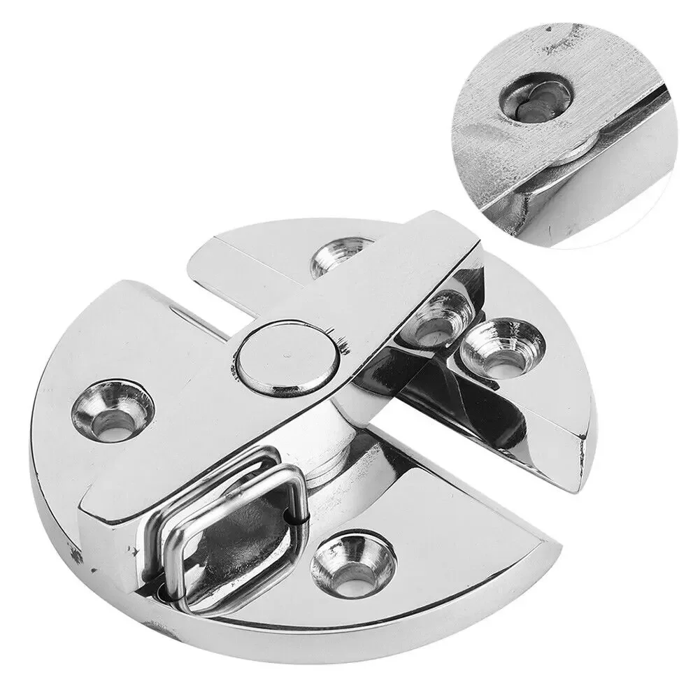 Hatch Latches Locks Marine Grade Stainless Steel Boat Door Cabinet Hatch Round Turn Button Twists Catch Latch Marine Hardware door catch