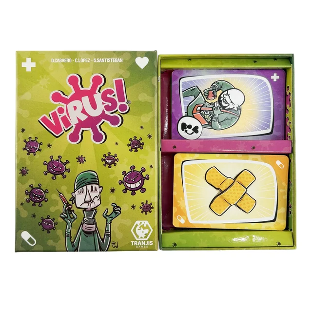 Jeu de société Virus, carte, Version correcte, jeu de fête pour jeux de famille amusants 4