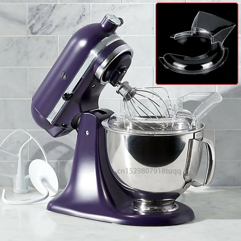 Mixer Replacement Parts For Kitchenaid Stand Mixer KN1PS KSM500 KSM90 KSM75 K45SS 4.5-5QT Bowl Pouring Shield