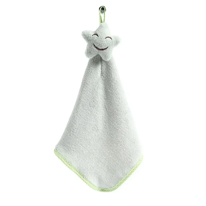 Cute Animal Hand Towels for Baby Bath Hand Dry Towel Kids Children Microfiber Towel for Kitchen Quick-drying Hanging Towels bath towel,baby towel