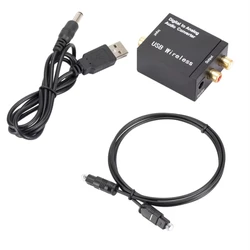 Enhanced Audio Converter with Bluetooth and Optical Inputs (Digital To Analog)
