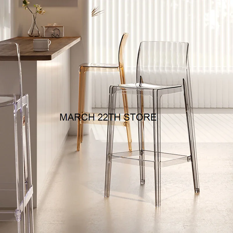 

Designer Accent Bar Stools Swivel Make Up Reception Throne Bar Chairs Barber Restaurant Island Silla Nordic Furniture LJX35XP