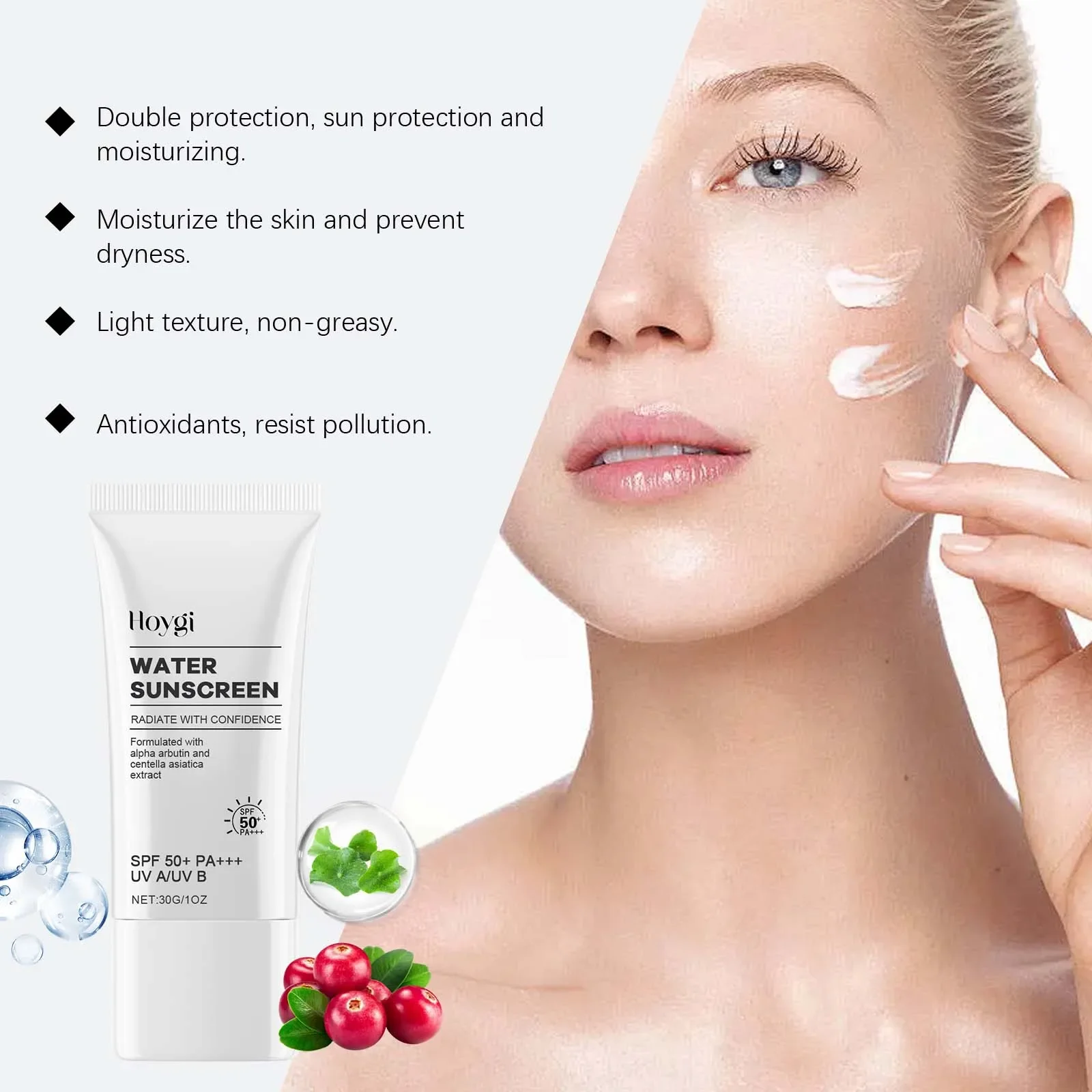 Nourishing Sunscreen Cream Stick Spf 50+ Oil-Control Anti Oxidant UV Concealer High Sun Protection Isolation Cream for Face Body