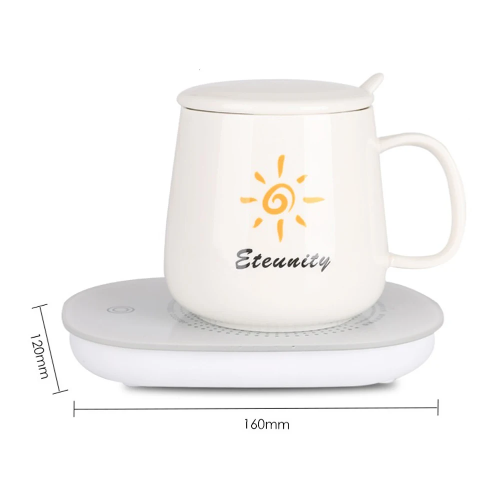 SMART & WARM COFFEE COASTER MUG WARMER W/MUG BWD-55A