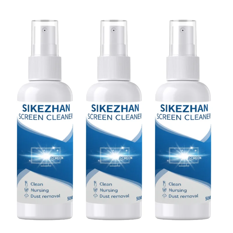 Streak-Free Anti-Static Screen Cleaning Spray for Fingerprints & Dust Removal