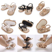 Baby Girl Sandal Hollow PU High Quality Soft Cotton Sole for Toddler Girl 0-18 Months Beautiful Birthday Gift 2024 New Fashion 1