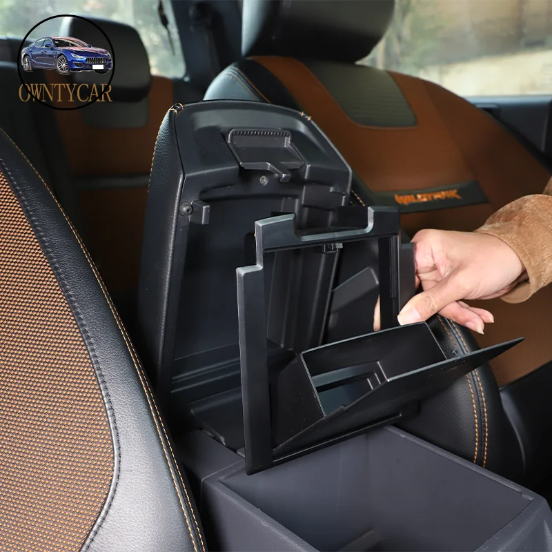 For Ford Ranger Wildtrak 2015-2021 ABS Car Central Control Armrest Box ...