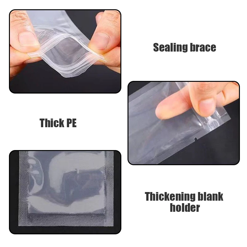 Disposable Ice Popsicle Mold Bags 100Pcs Freezer Tubes Zip Seals Ice Cream Yogurt Sticks Juice Smoothies Bags Bpa Free
