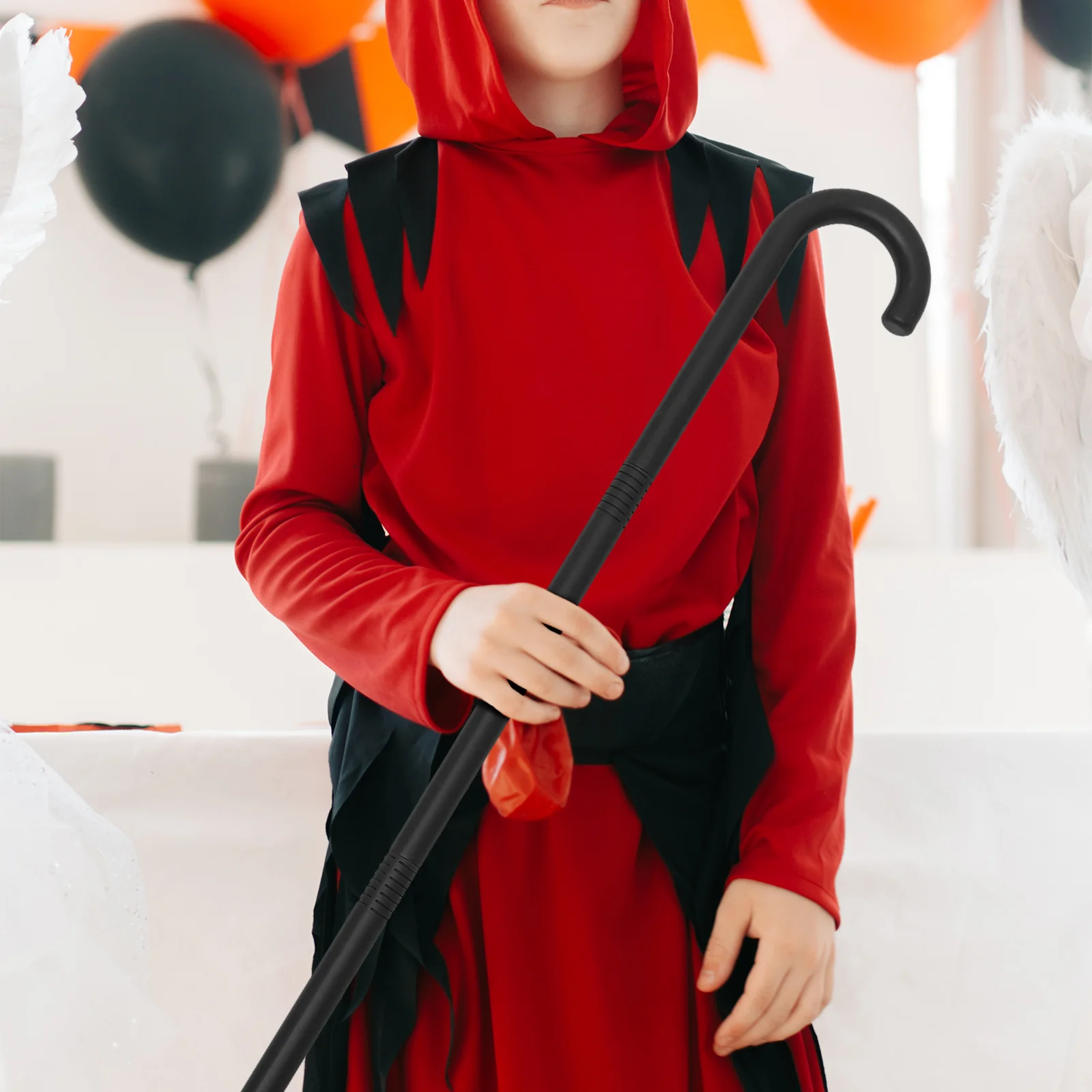 

Halloween Cane Costume Prop Plastic Staff Walking Stick Wizard Wand Cosplay Stage Performance Props Adults Party