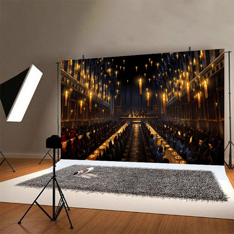 7x5ft Magic Greenhouse Backdrop Magical School Wizard Witch