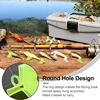 50Pcs/Lot Durable Protector Caps Fishing Out Hook Cover Safety Treble Fish Gear Lightweight Accessories with Slots Sleeves Tools 6
