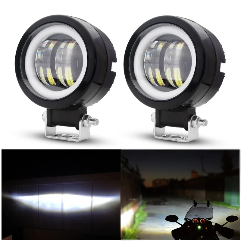 Fari A Led 4X4 Fuoristrada Rotondo 12V 24V Camion Faros Fendinebbia Per Luce Di Lavoro Moto