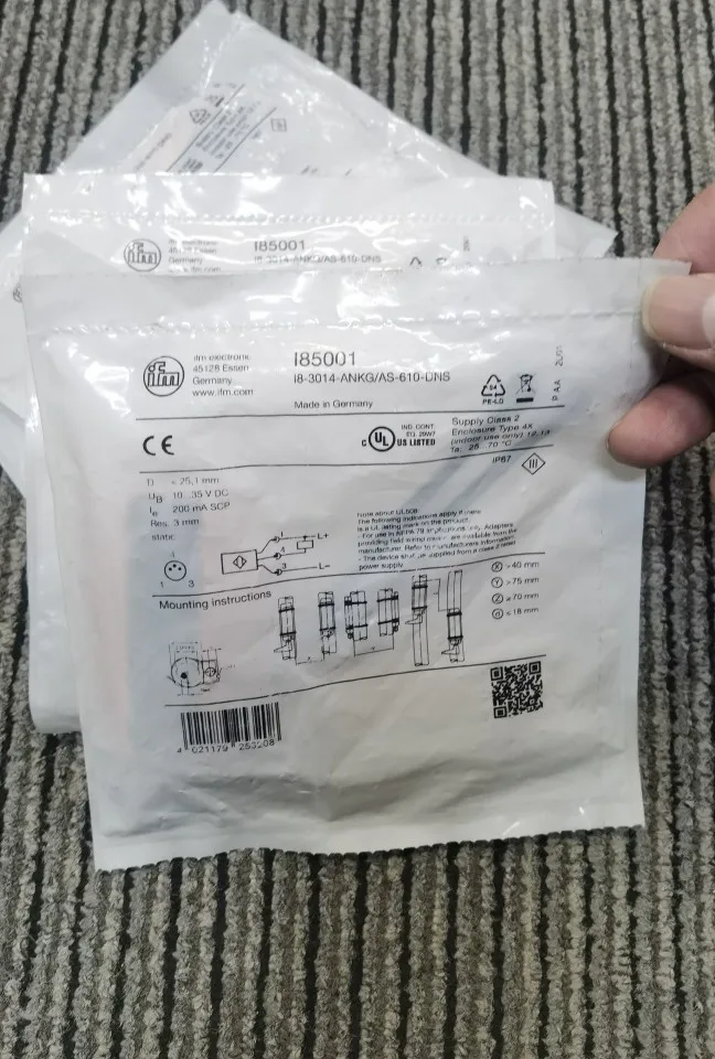 

Новинка, датчик обманки точечного платежа IFM I85001, потеряет десять.