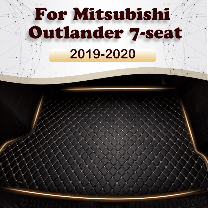 

Car Trunk Mat For Mitsubishi Outlander 7-Seat 2019 2020 Custom Car Accessories Auto Interior Decoration
