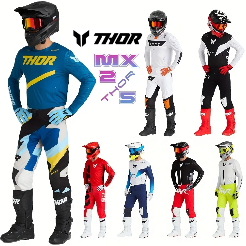 reric Thor All-round ロングジャージ size:XXL Thor 2025 LAUNCHMODE Zone Motocross Offroad Jersey Pant