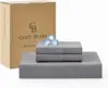 Cozy Bliss Cooling Fitted Sheet Queen Size with 2 Pillowcases,Breathable Sheet Set for Hot Sleeper and Night Sweats 1