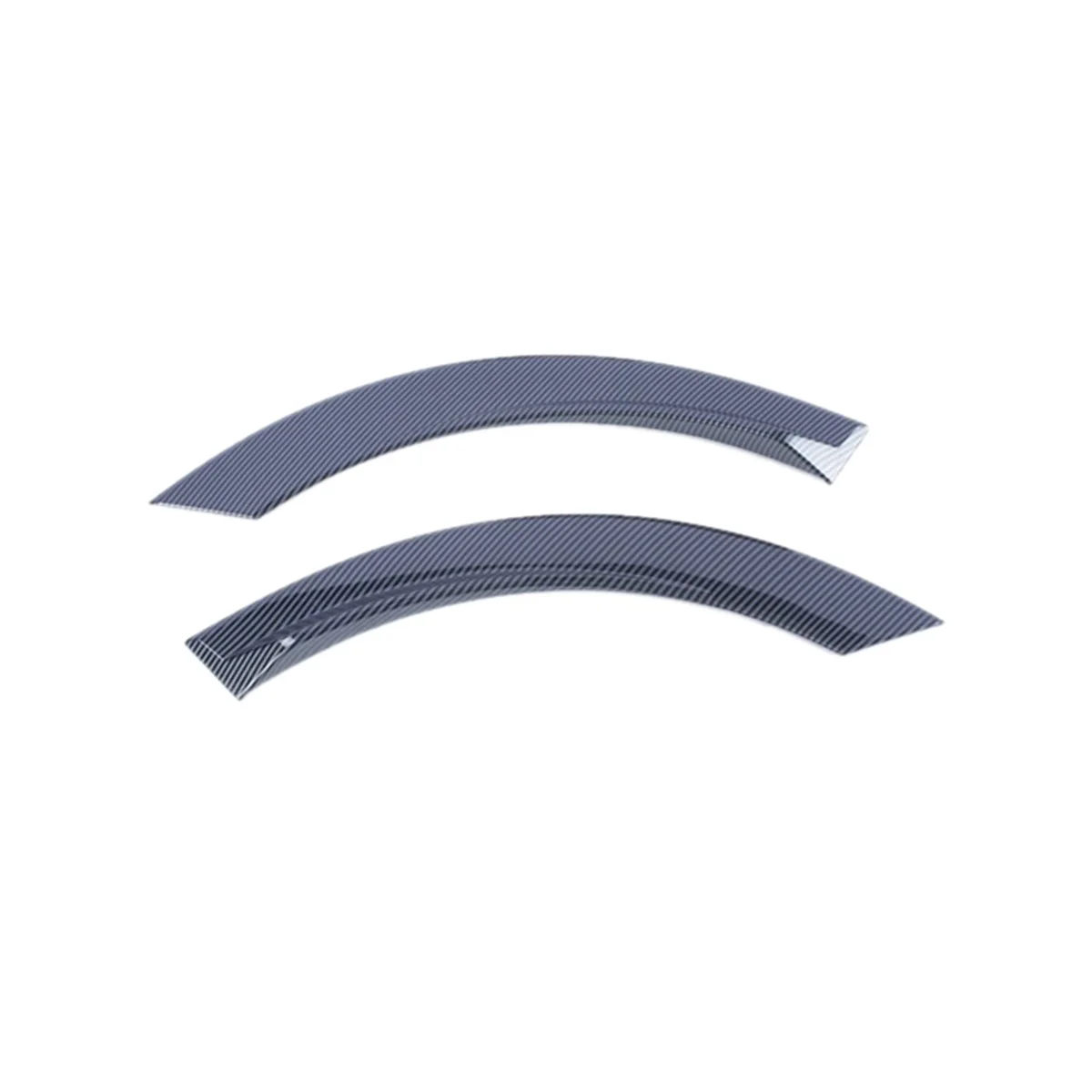 

Car Carbon Fiber Rear Wheel Eyebrow Trim Side Body Garnish Sticker Accessories for -V 2022